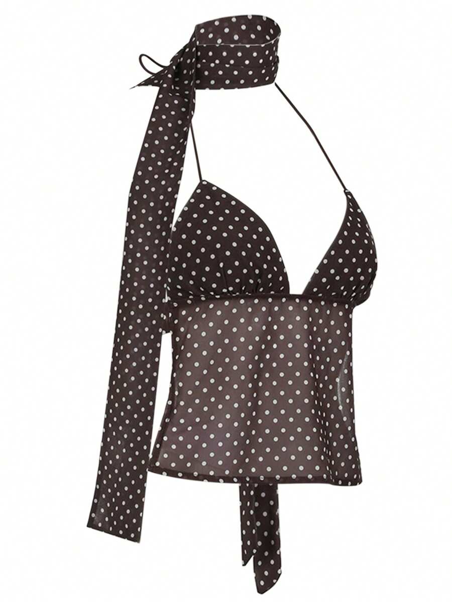 Polka Dot Cami Top