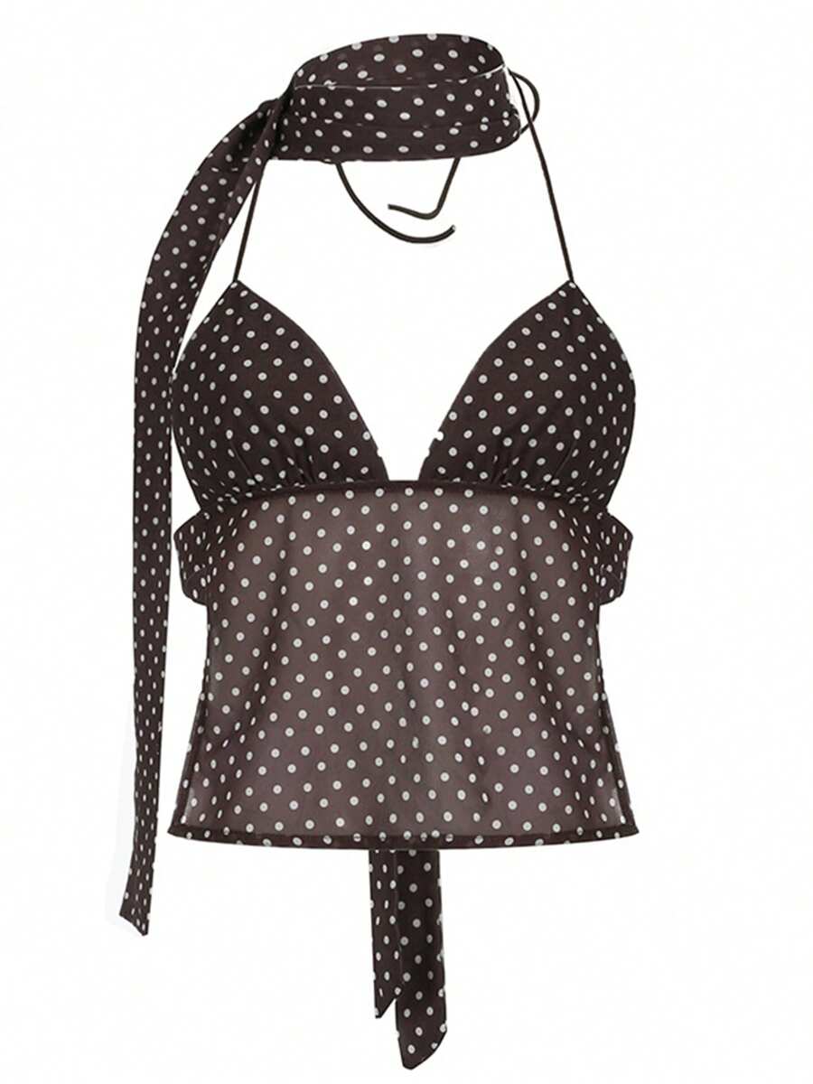 Polka Dot Cami Top
