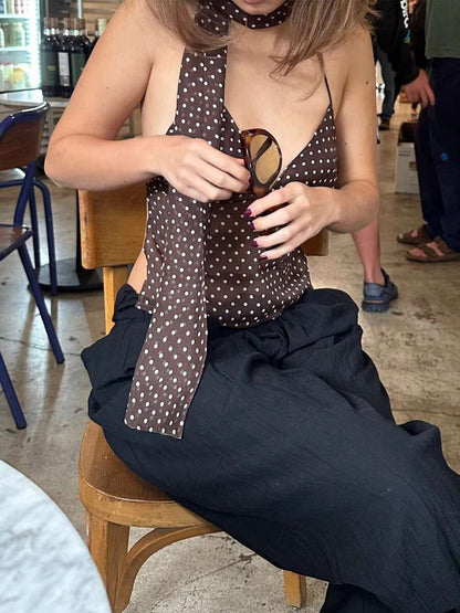 Polka Dot Cami Top