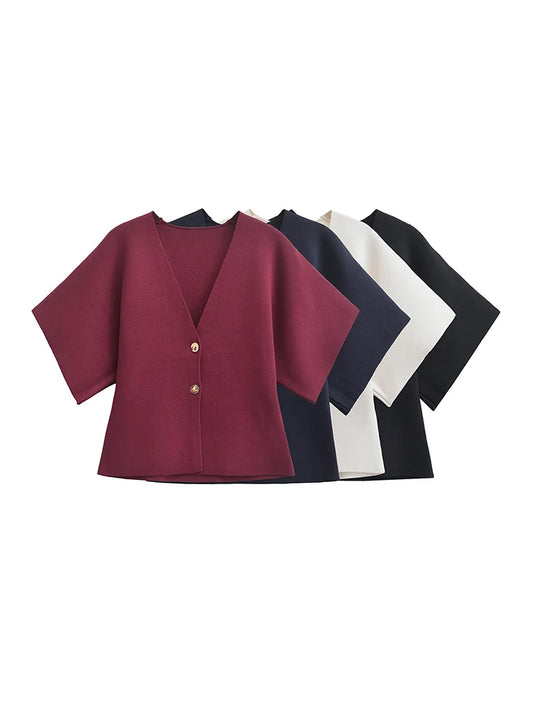 Elegante V-hals Top